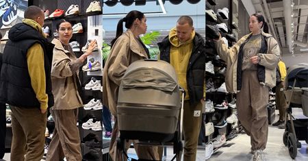 NATURALNA Karolina Gilon "przyłapana" z ukochanym oraz synem na zakupach