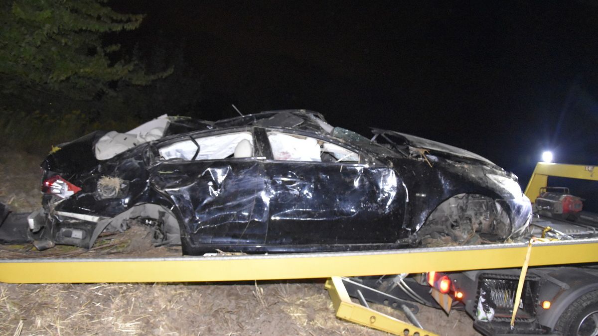 Finał brawurowej jazdy