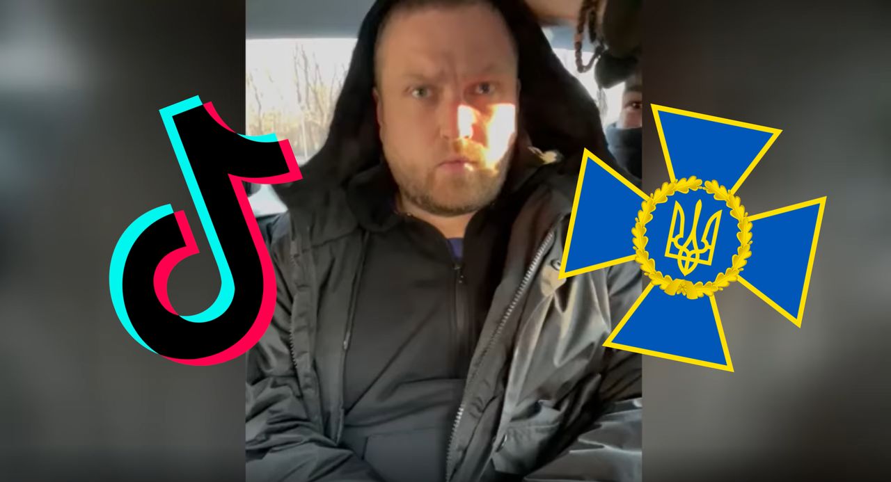 Ukraińcy aresztowali TikTokera. Przez jego nagranie doszło do bombardowania