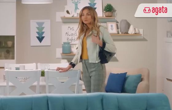 PZL przejęła od Opus B obsługę sklepów meblowych Agata, w reklamach dalej Małgorzata Socha (wideo)