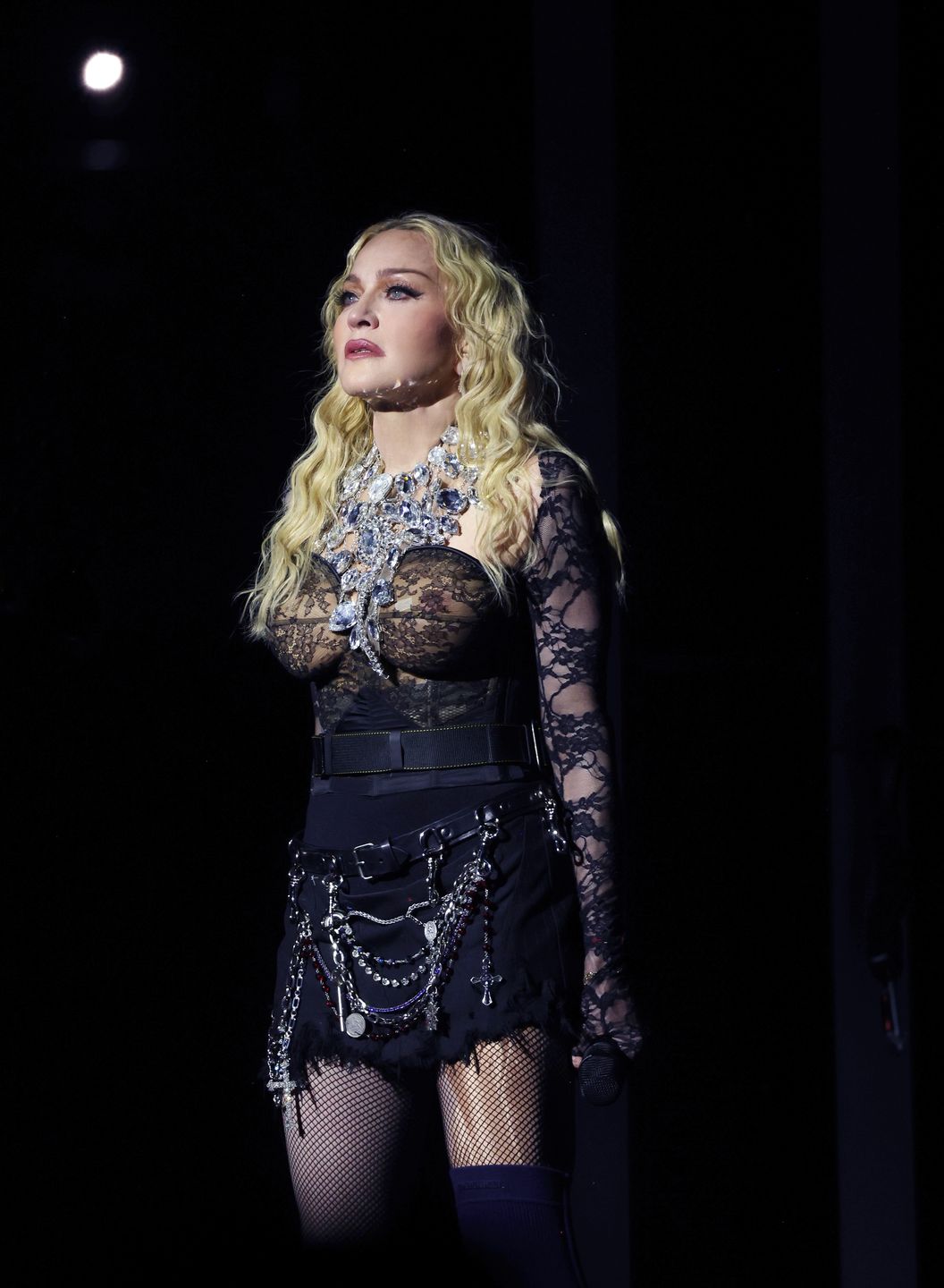Madonna podczas trasy "The Celebration Tour" w 2023