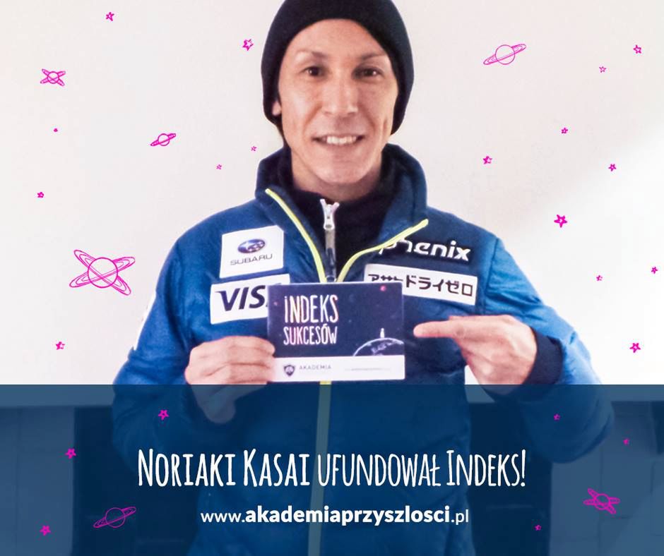 Noriaki Kasai pomógł Wiktorii latać