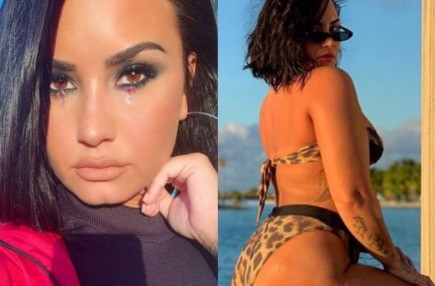 Ciałopozytywna Demi Lovato pokazuje dorodne pośladki. "TO JEST CELLULIT!"