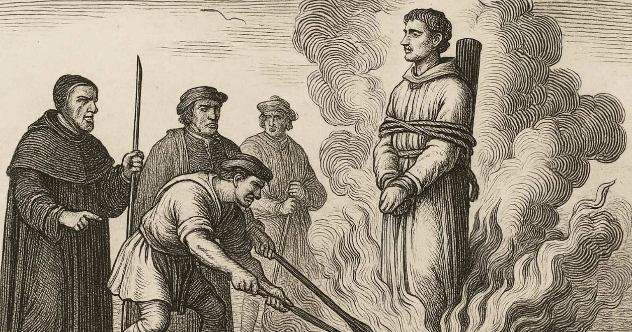 Giordano Bruno został oskarżony o herezję