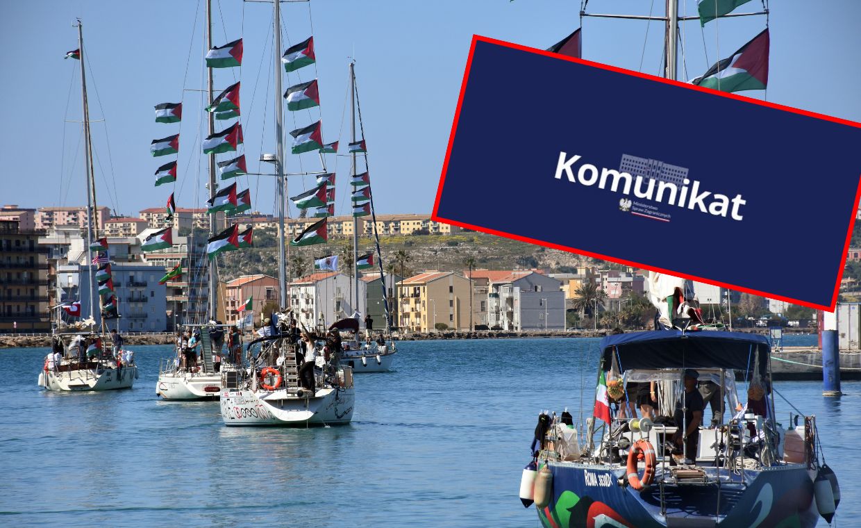 Izrael przejął statki z pomocą dla Gazy. MSZ Polski reaguje