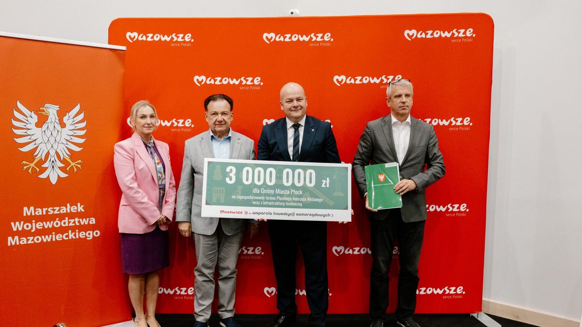Dofinansowanie na remont Bulwarów Wiślanych w Płocku 