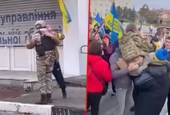Ukraińskie wojsko już w Chersoniu. Tak witają ich mieszkańcy