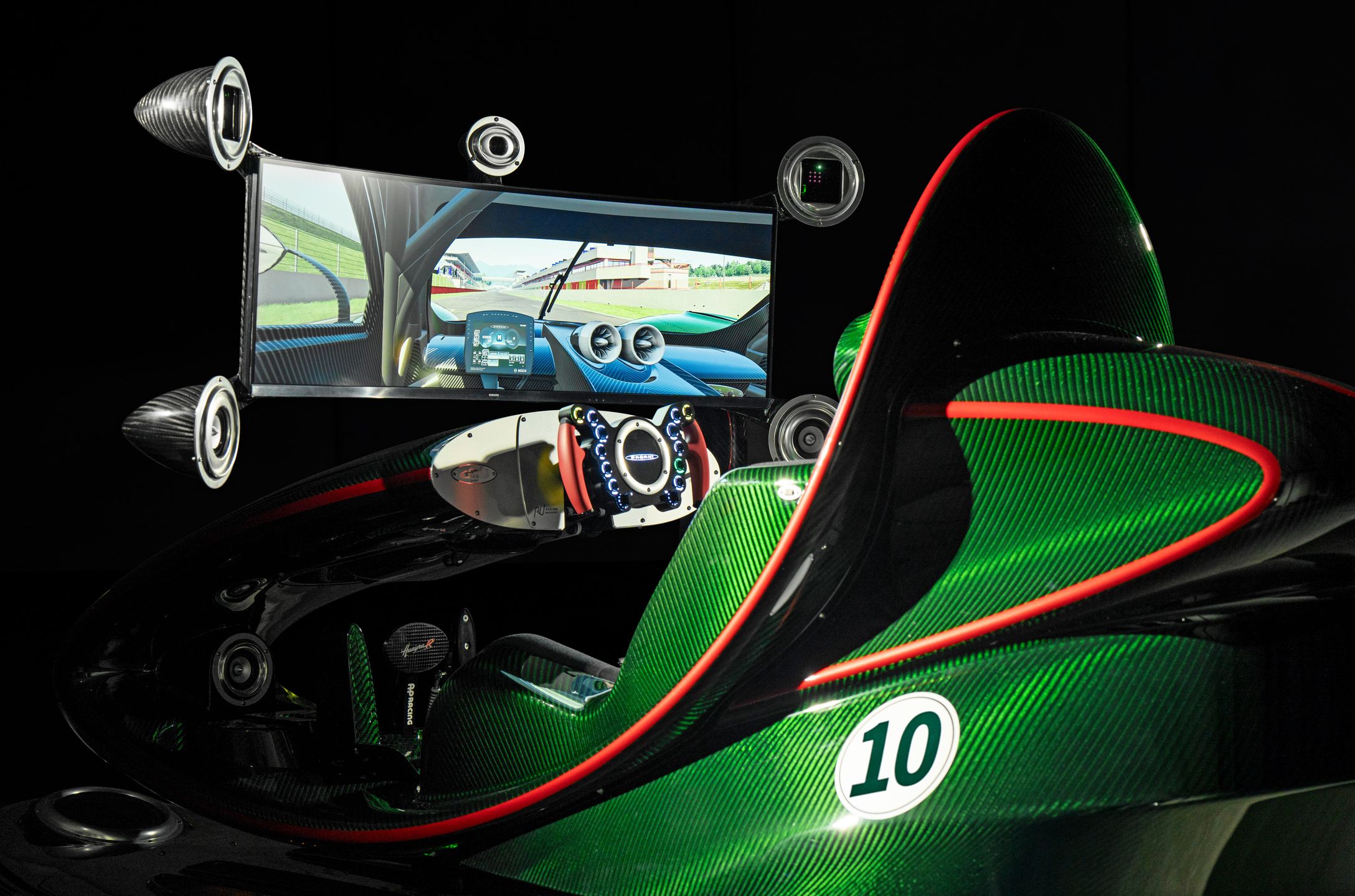 Pagani stworzyło wyjątkowy symulator na bazie modelu Huayra R
