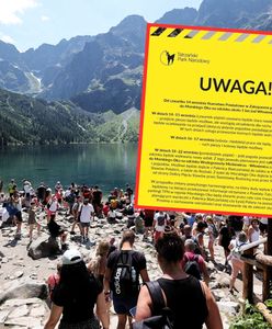 Droga na Morskie Oko zamknięta. Wejście popularną trasą będzie niemożliwe