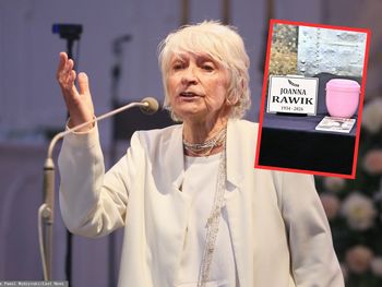 Tak wyglądał pogrzeb świecki Joanny Rawik. Różowa urna robiła wrażenie