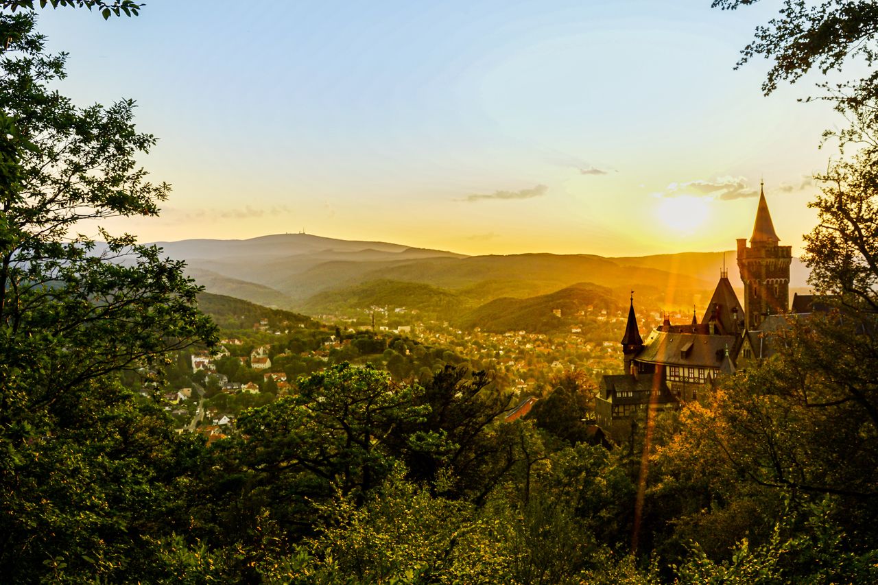 Zamek Wernigerode to świetna baza wypadowa w regionie Harzu