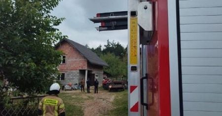 Łódzkie. Tragiczny pożar domu. Kobieta zasnęła z papierosem w ręku