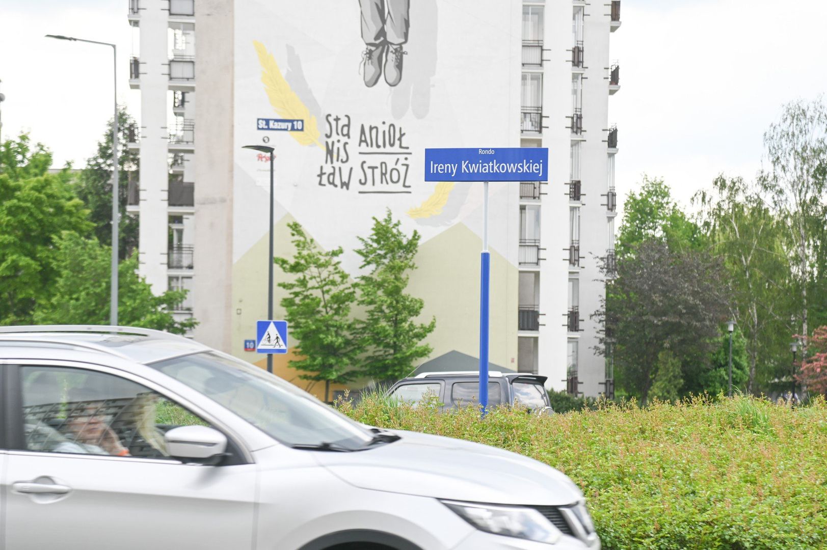 Rondo Ireny Kwiatkowskiej na Ursynowie.