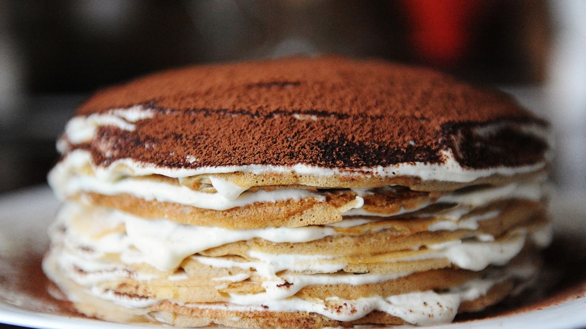 Naleśniki tiramisu bez mąki - prosty przepis
