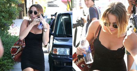Miley Cyrus też nie nosi bielizny... (FOTO)