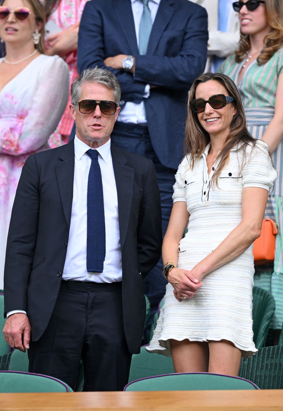 Hugh Grant i Anna Eberstein