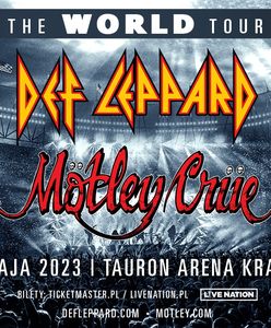 Def Leppard and Mötley Crüe ogłaszają "The World Tour" w wyniku ogromnego sukcesu trasy na stadionach w Ameryce Północnej