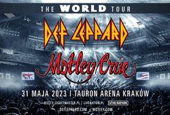 Def Leppard and Mötley Crüe ogłaszają "The World Tour" w wyniku ogromnego sukcesu trasy na stadionach w Ameryce Północnej