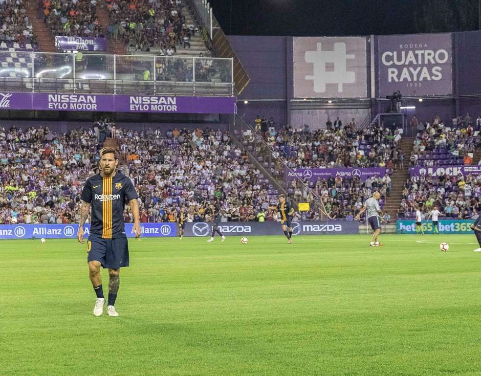 Leo Messi w 2019 roku fot. www.realvalladolid.es/CC BY-SA 4.0