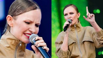 Kasia Stankiewicz śpiewała Z PLAYBACKU? Widzowie "Lata z Radiem i TVP" narzekają: "Nie trafiała w słowa..." (WIDEO)