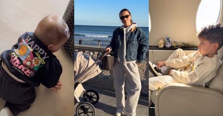Marina Łuczenko podsumowuje miesiąc, publikując RODZINNE kadry. Noelia rośnie jak na drożdżach