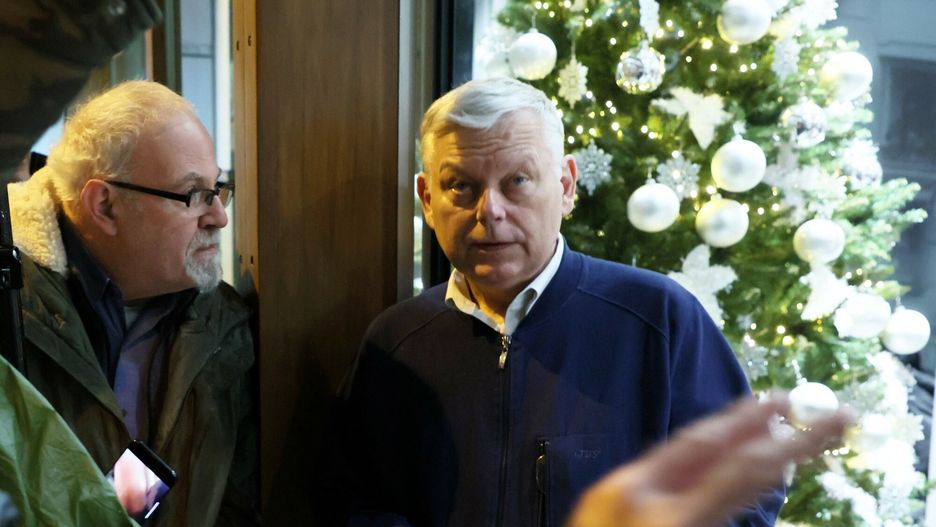 Marek Suski (PiS) w siedzibie PAP