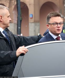 Przyłapali kierowcę Hołowni. "Marszałek Sejmu nie przejął się"