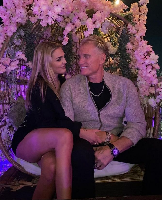Dolph Lundgren i Emma Krokdal