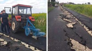 Rolnik z Gliwic zaorał asfalt. Teraz idzie do sądu