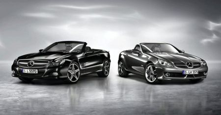 Mercedes SL Night Edition i SLK Grand Edition