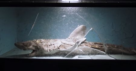 Widok jak z filmu grozy. Przerażające zdjęcia z opuszczonego akwarium