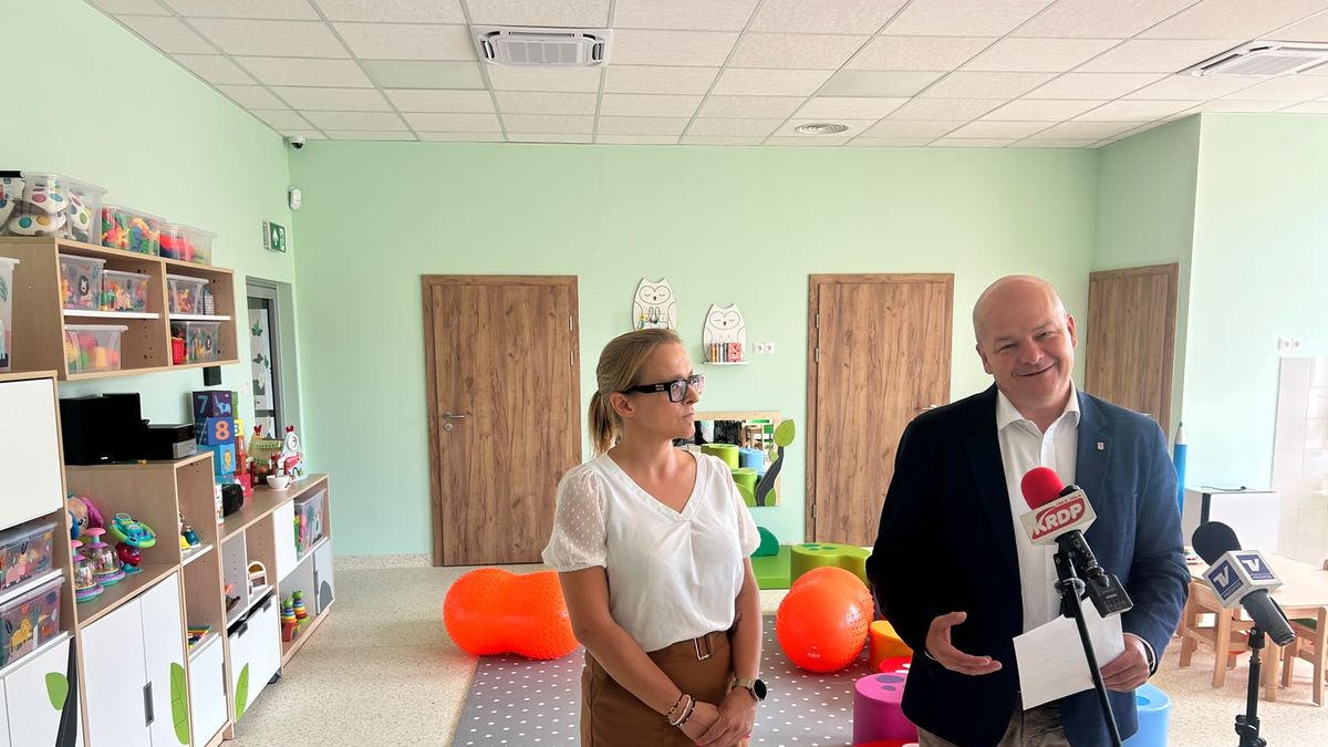 Żłobek Miejski nr 2 w Płocku po rozbudowie