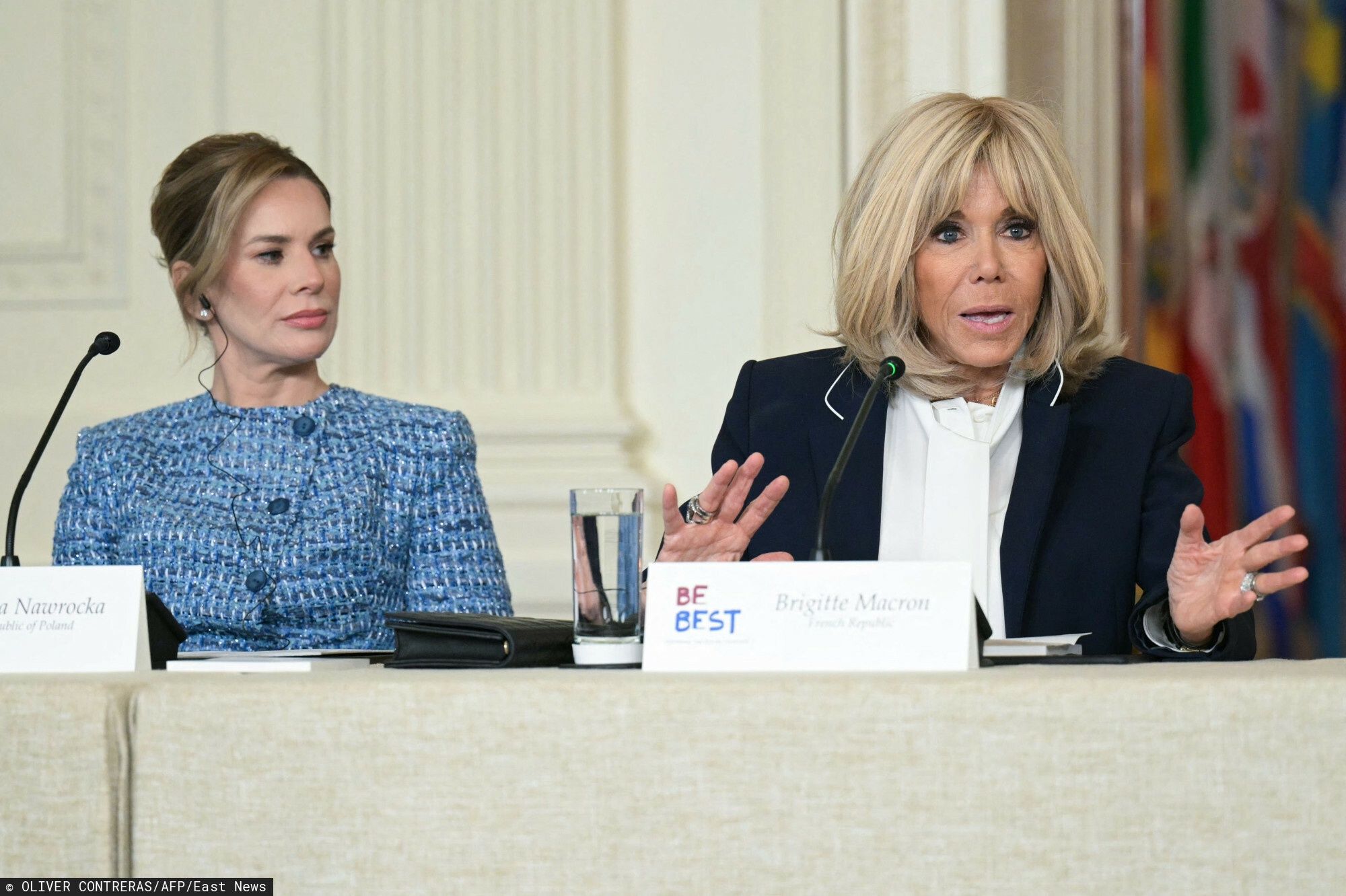 Marta Nawrocka na szczycie organizowanym przez Melanię Trump