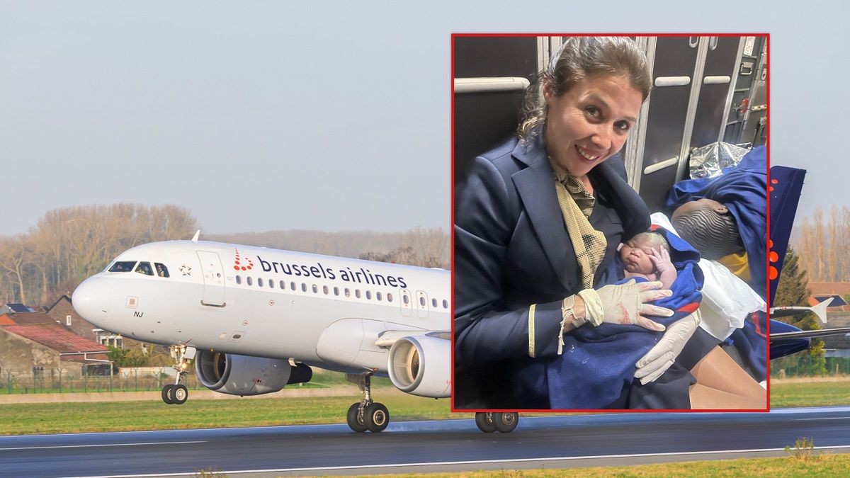 Jennifer Joie i inni przyjęli poród w samolocie.
