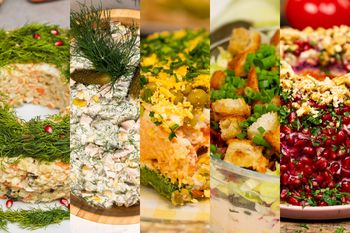 5 przepisów na świąteczne sałatki, które znikają ze stołu w mgnieniu oka. Goście będą zachwyceni