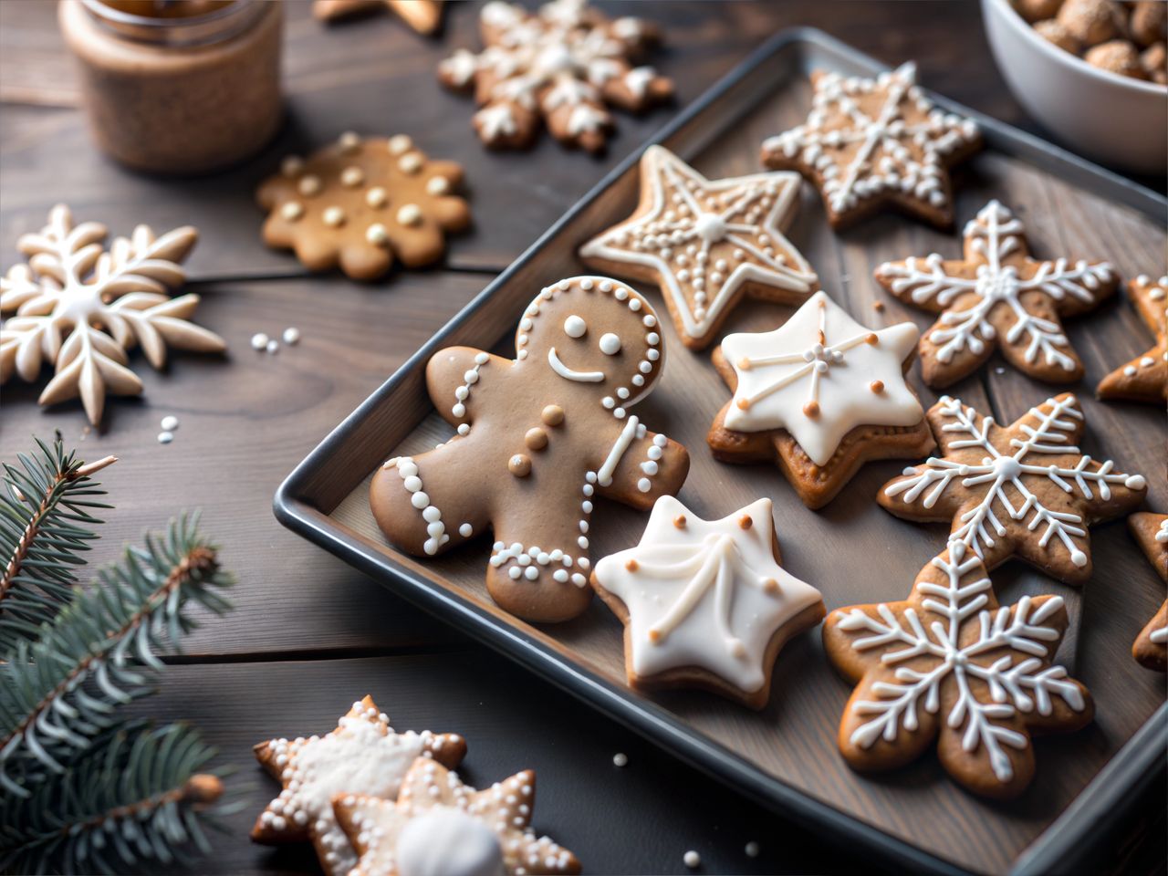 Crafting festive gingerbread: Expert tips on perfect white icing