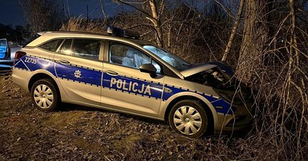 Radiowóz z nastolatkami rozbił się na drzewie. Sąd zdecydował ws. policjanta