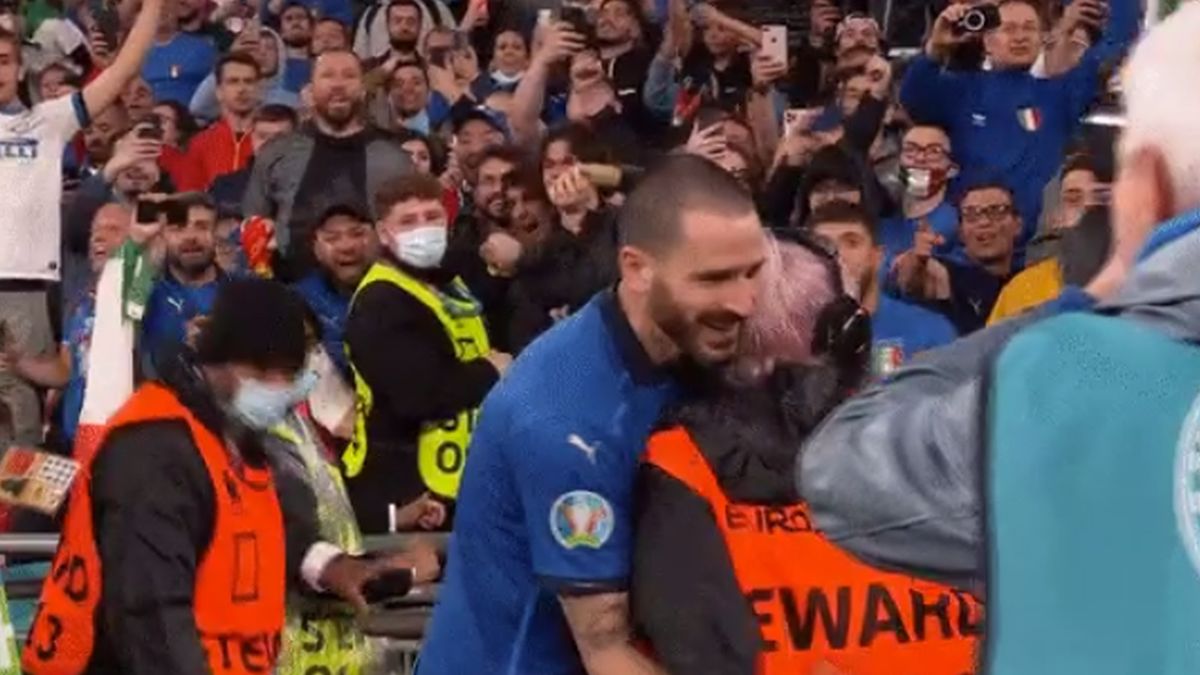 Leonardo Bonucci "zatrzymany" przez ochronę