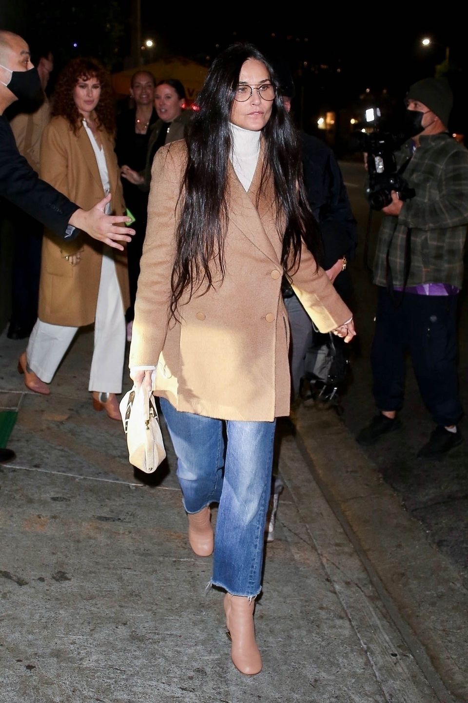Demi Moore na kolacji z Kim Kardashian i Rumer Willis
