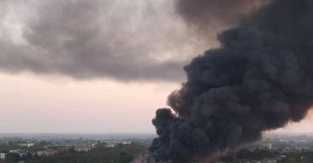 Kłęby dymu nad Krymem. Rosja wydała komunikat