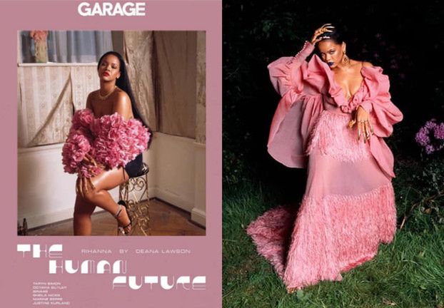Niepokojąca Rihanna w sesji dla magazynu "Garage"