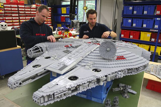 Gwiezdne wojny z 1,5 miliona klocków LEGO