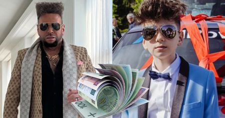 10-letni syn Krzysztofa Rutkowskiego pozuje z furą za 200 tys. zł. W komentarzach burza