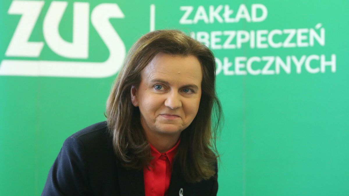 Prezes ZUS prof. Gertruda Uścińska. Według naszych informacji, pracownicy Zakładu mają dostać podwyżki od połowy lipca
