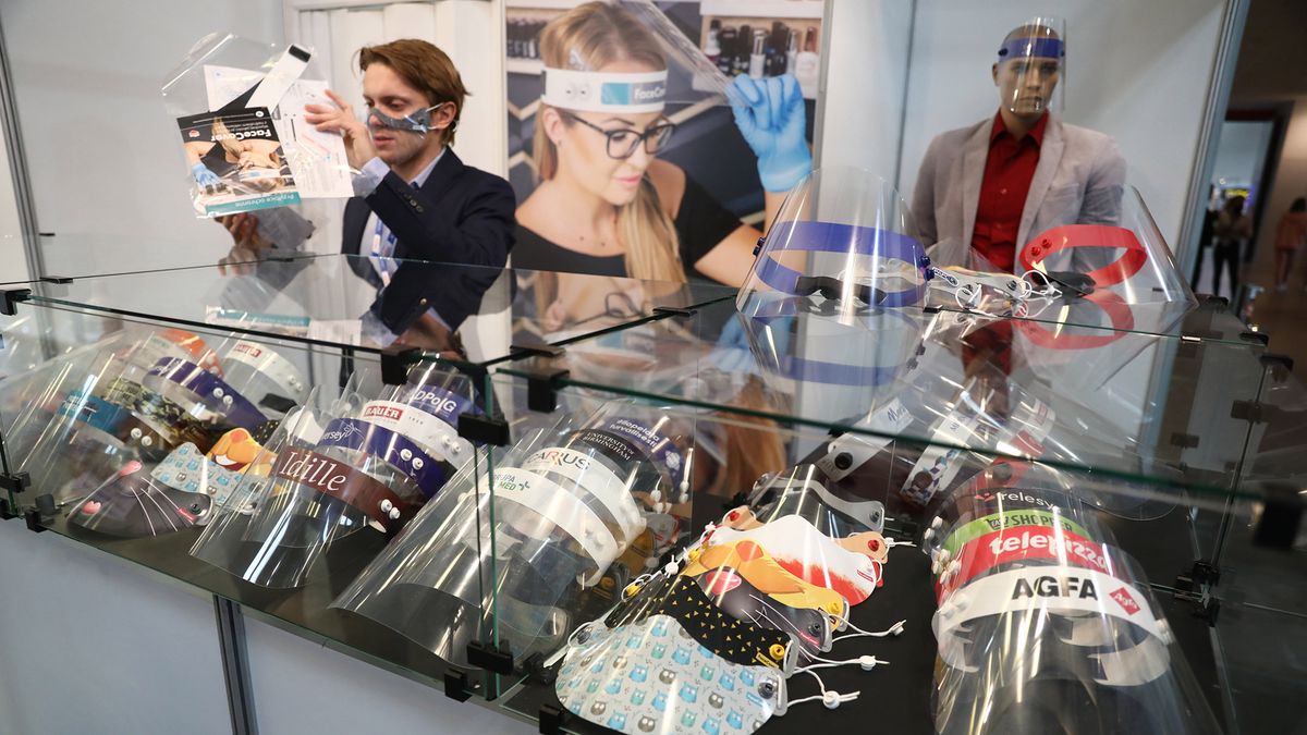 Zdjęcie dnia. Targi "AntyCovid Expo" w Krakowie 1