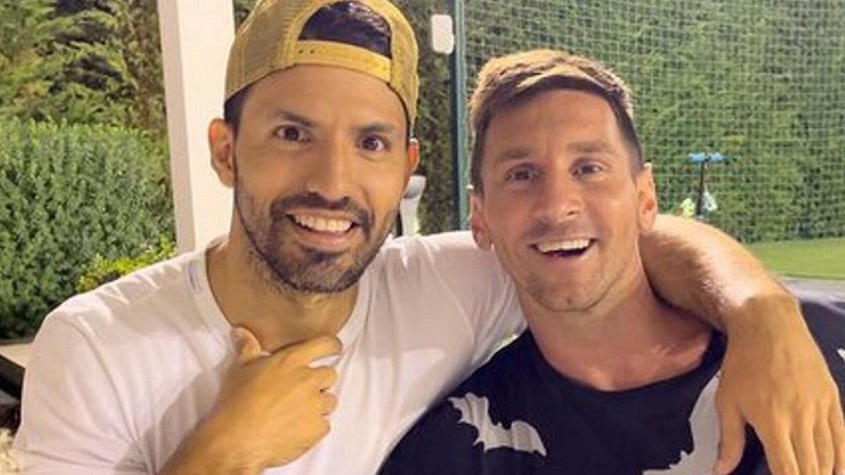 Sergio Aguero i Lionel Messi