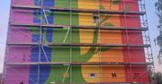 Wandale zniszczyli tęczowy mural