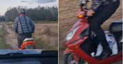 Szaleńcza ucieczka na motorowerze. 40-latek miał wiele na sumieniu
