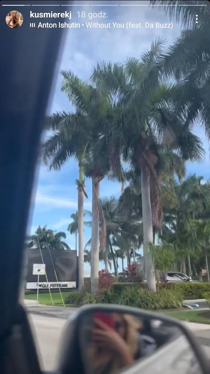 Julia Kuśmierek chwali się wyprawą do Miami z Wojtkiem Kurowskim