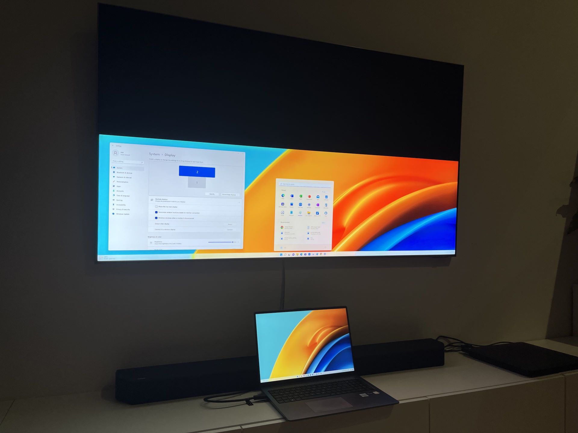 Samsung Neo QLED QN95B - proporcje 32:9 w trybie gry